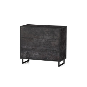 Комод Moreli F-0008 Forte / Форте, 90 см бетон темний