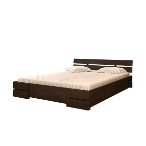 Кровать Arbor Drev Далі 160х200, бук, темный орех