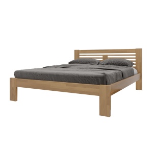 Ліжко Arbor Drev Шопен 160х200, бук, горіх