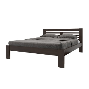 Ліжко Arbor Drev Шопен 180х200, бук, темний горіх
