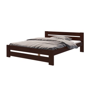 Кровать Arbor Drev Симфония 120х200, сосна, темный орех