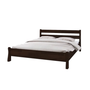 Ліжко Arbor Drev Венеція 120х200, бук, темний горіх