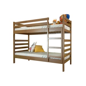 Двухъярусная кровать Arbor Drev Рио 90х190, бук, орех.