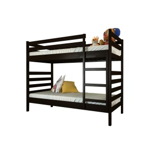 Ліжко двоярусне Arbor Drev Ріо 90х200, сосна, венге