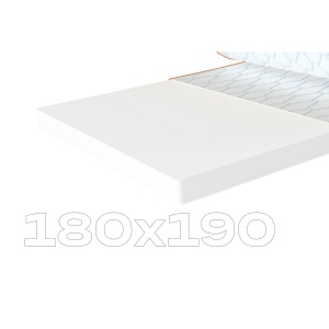 Матрас Sleep&Fly mini топпер Super Flex / Супер Флекс (чехол из жаккарда) 180х190 ЕММ