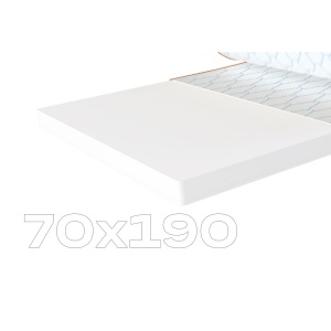 Матрац Sleep&Fly mini топпер Super Flex / Супер Флекс (чохол з жаккарду) ЕММ