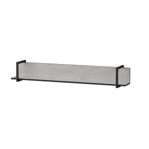 Полка Moreli F-0015 Forte / Форте, 136 см бетон тефра