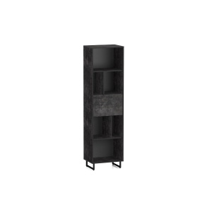 Стелаж Moreli F-0016 Forte / Форте, 55 см бетон темний