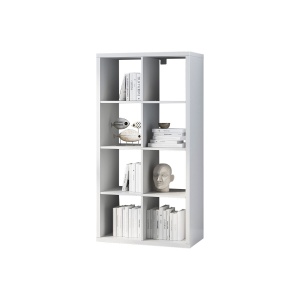 Стелаж на 8 комірки Kredens furniture Vira-0002 76 см білий