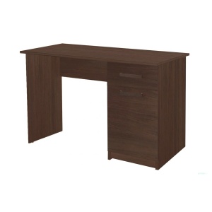 Стіл письмовий Kredens furniture СК-2 115x55 см з тумбою і шухлядою венге