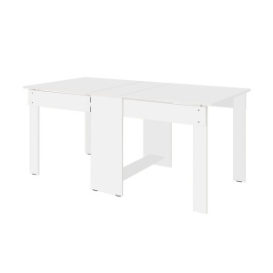 Стіл-тумба 4 Kredens furniture 33/174 см білий сніг