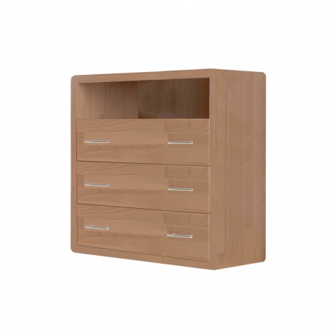 Комод Arbor Drev Глория с 3 ящиками и полкой 97 см