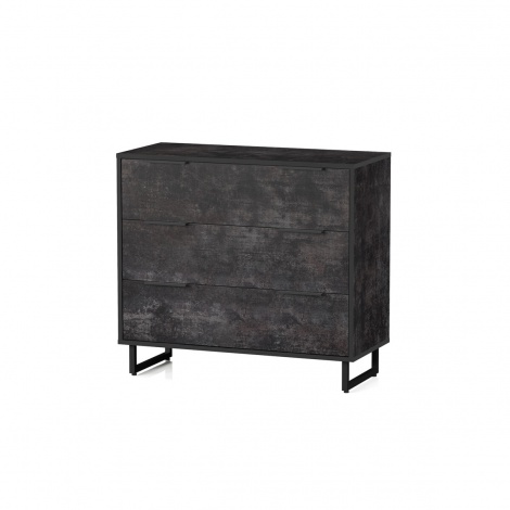 Комод Moreli F-0008 Forte / Форте, 90 см бетон темний