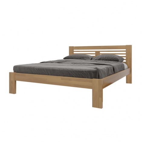 Ліжко Arbor Drev Шопен 120х200, бук, горіх