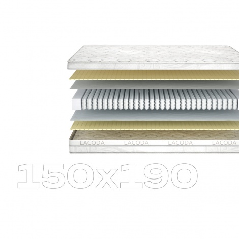 Матрас Міу / Miu (серия Lacoda) 150х190 Matroluxe