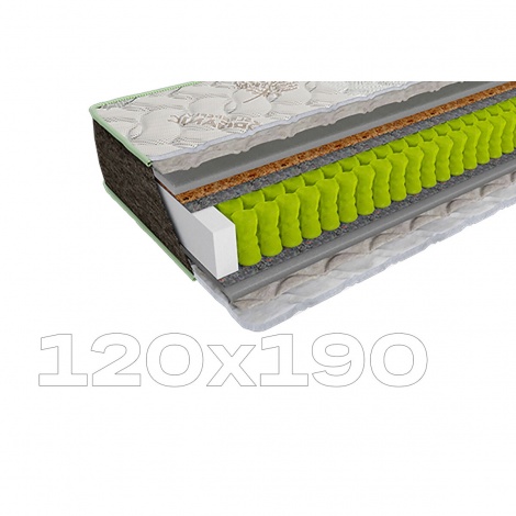 Матрас Sleep&Fly ORGANIC Verso / Версо 120х190 ЕММ
