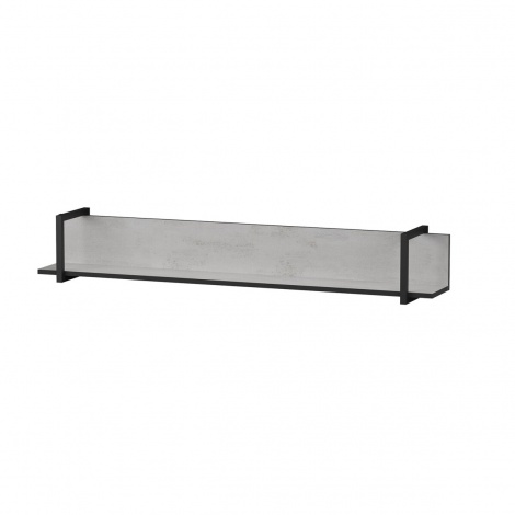 Полка Moreli F-0015 Forte / Форте, 136 см бетон тефра