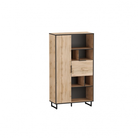 Стелаж комбі Moreli F-0006 Forte / Форте, 90 см дуб аппалачі