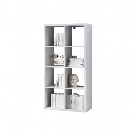 Стеллаж на 8 ячеек Kredens furniture Vira-0002 76 см белый