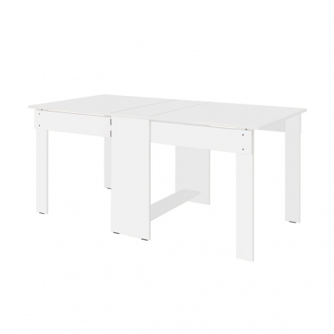 Стіл-тумба 4 Kredens furniture 33/174 см білий сніг