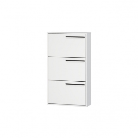 Тумба для взуття Kredens furniture Venus (0009) з 3 відділеннями 65 см, білий