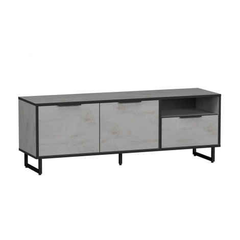 ТВ тумба Moreli F-0007 Forte, 140 см, бетон тефра